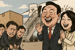 대통령실 직원들을 힘들게 한 尹이 순방때 마다 실으라 지시한 대형 물건