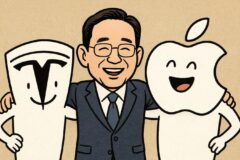 테슬라,애플 다음으로 큰 건 들어온다? 삼성 이재용의 의미심장 한마디