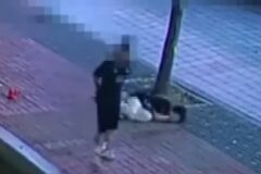 여자친구의 얼굴을 발로 찬 태권도 선수, 도주후 다시 여자친구 집에 가서…