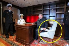 최신 무기 자랑하려 사진 찍은 김정은…그만 北 치명적 약점 유출하다