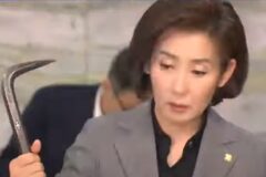 왜 나경원을 ‘나빠루’라 부르는 걸까? 6년전 빠루들고 뭘 했기에…