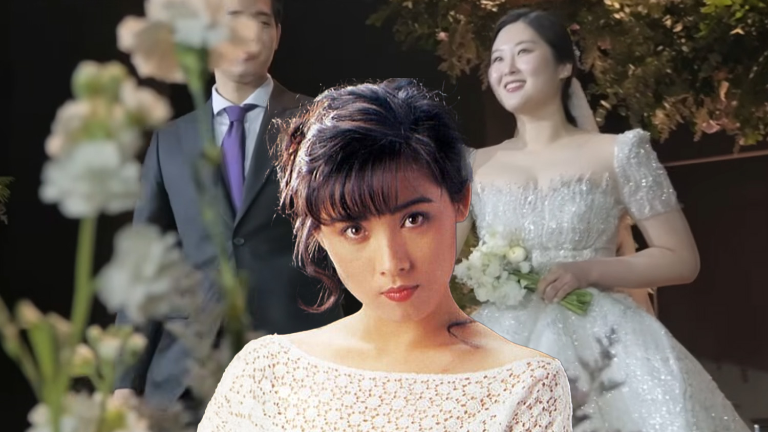 남편 잃은 여자 연예인의 딸 결혼식에 손잡고 입장한 남자의 정체