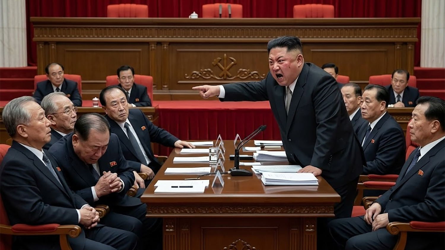 北 김정은의 눈을 ‘정면으로 응시’하고 보고한 관료의 최후