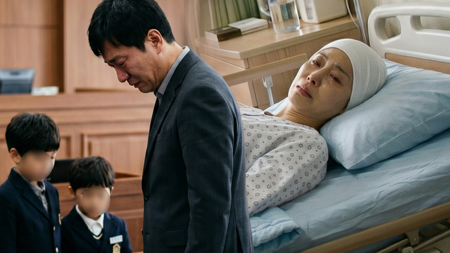 사지 마비된 아내에게 이혼소송한 남편…법정안 모든 사람들 오열