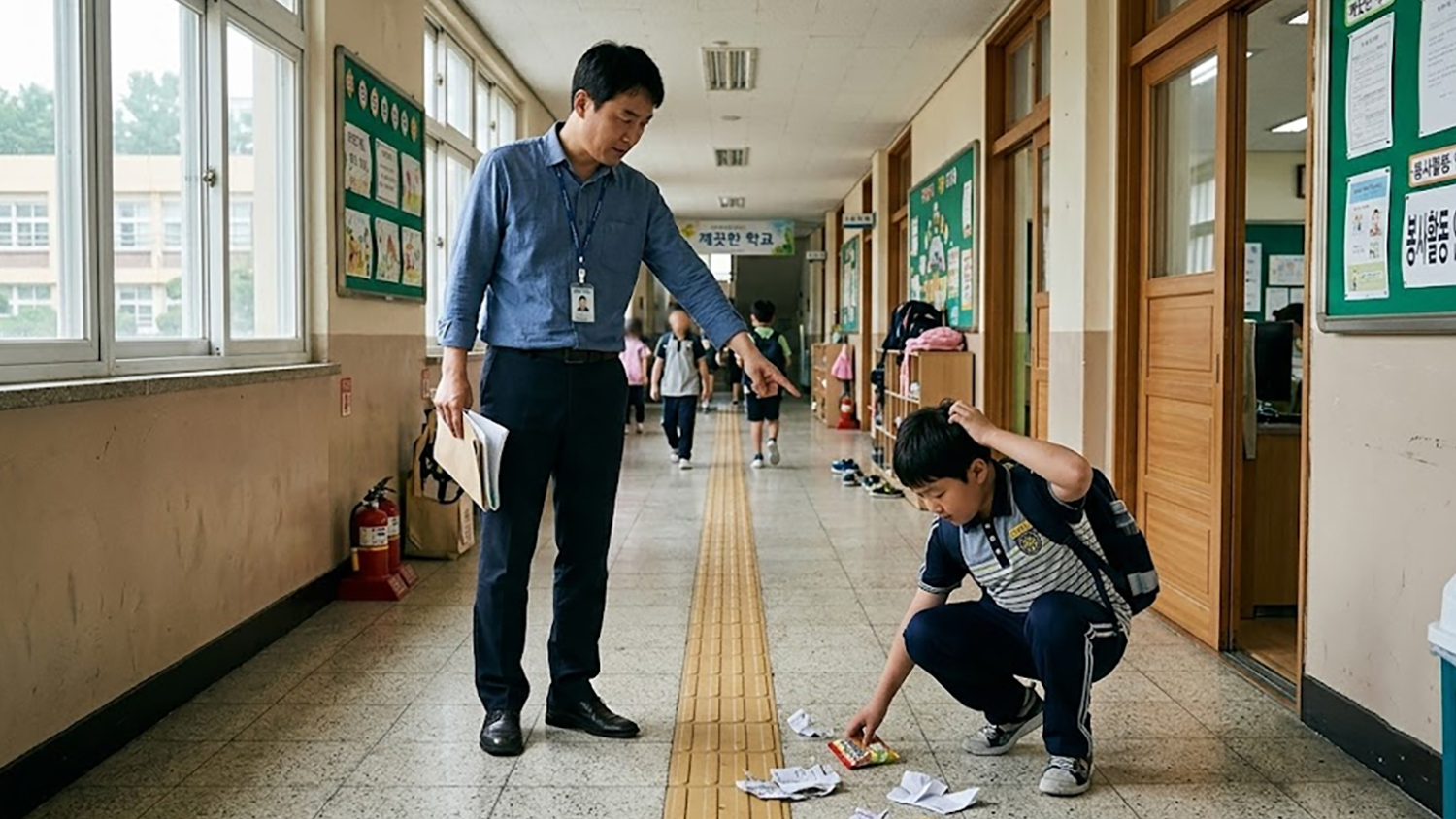 “쓰레기 줍자” 한마디 했는데…바로 아동학대 고소당한 초등 교사