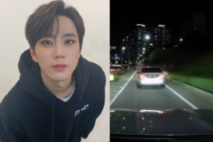 자기 차 박을 각오로 경찰과 공조해 음주운전 차량 1시간 추격한 연예인
