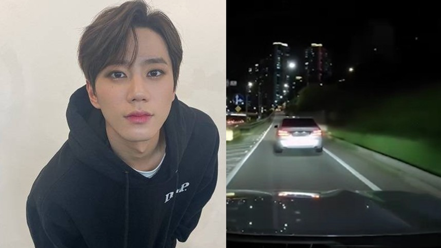 자기 차 박을 각오로 경찰과 공조해 음주운전 차량 1시간 추격한 연예인
