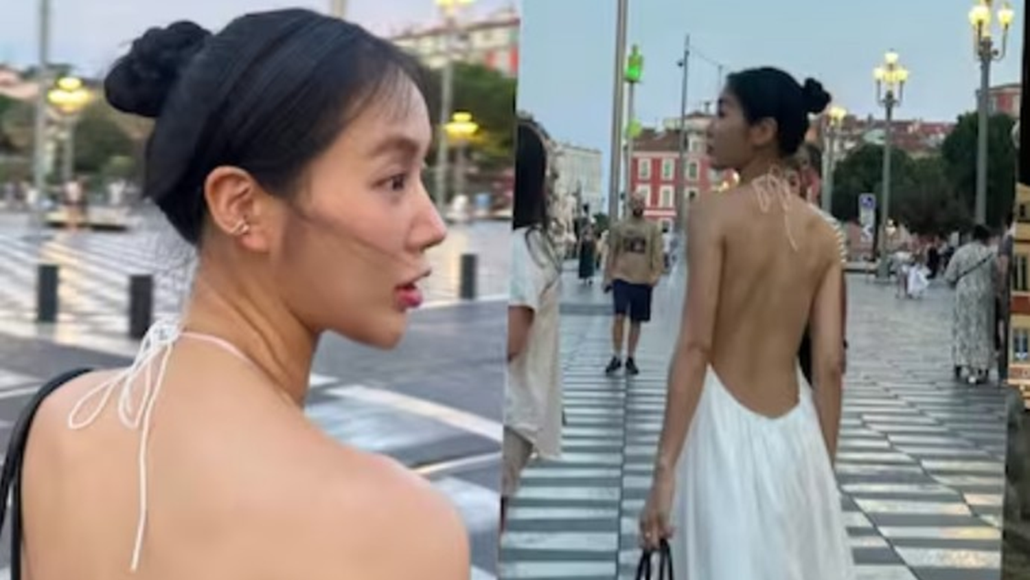 옷 안입었어? 파리를 발칵 뒤집은 한국 여자 연예인의 파격 노출 의상