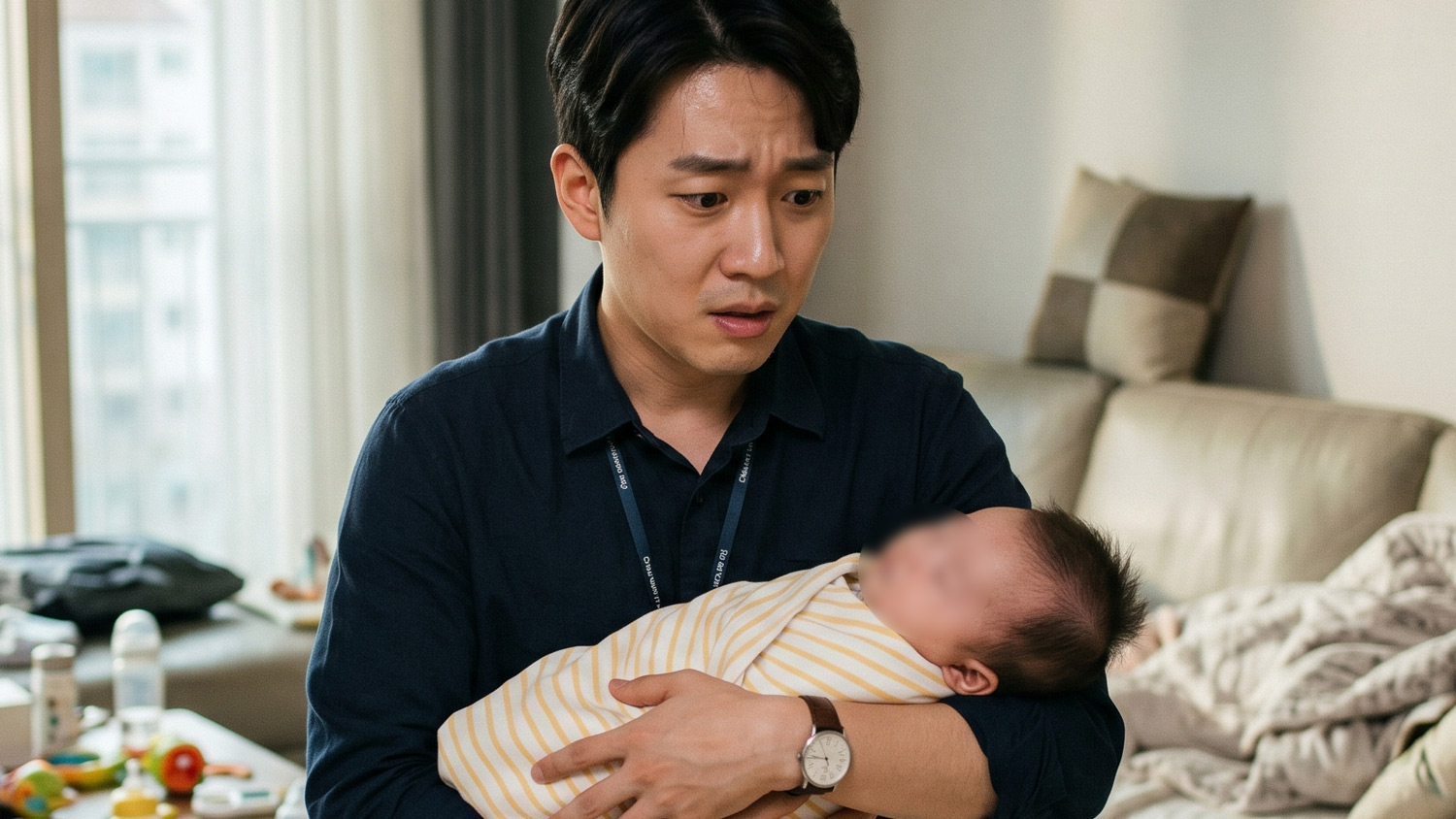이혼 소송중 가출한 아내가 다른 남자와 낳은 아이를 키우게 된 남편, 결국…