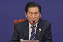 민주당 정청래 습격 당했다…경찰 현재 조사중